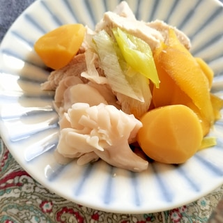 栗と舞茸と鶏肉の秋煮♩（甘露煮食べきり）